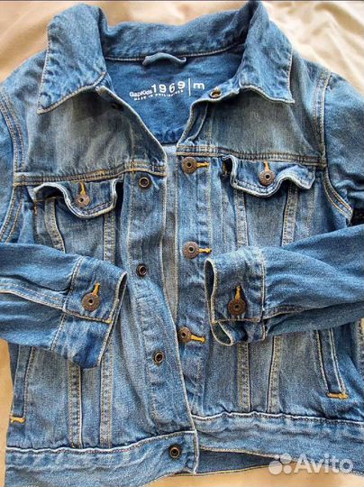 Джинсовая куртка для мальчика 122 128