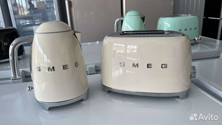Смег чайник тостер котёл