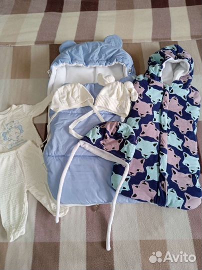 Конверт на выписку зимний