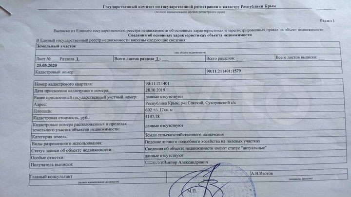 Участок 6 сот. (СНТ, ДНП)
