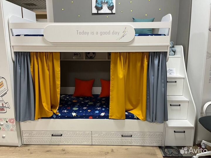 Двухъярусная кровать 90х190 Prestizh