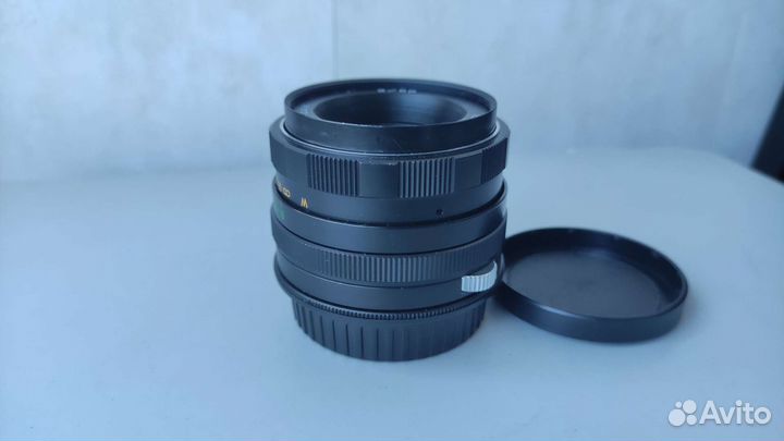 Гелиос-44М с переходником на Canon EF с чипом