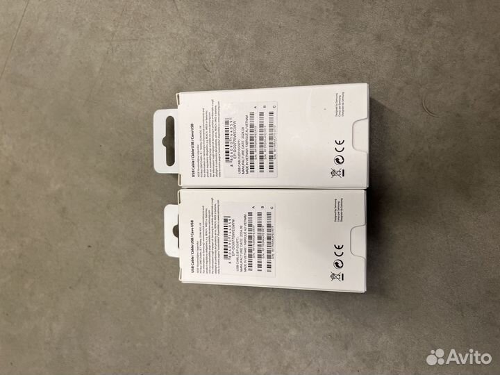 Кабели Samsung USB-C 3A и 5A