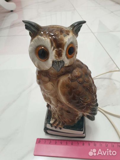Светильник фарфор сова филин Германия