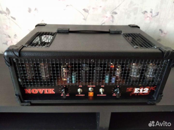 Ламповый стереоусилитель novik Е12