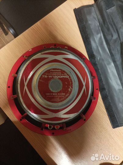 Сабвуфер pioneer ts-w1200pro