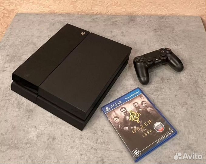Игровая приставка ps4