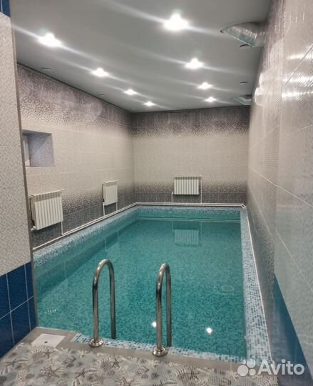 Сауна с бассейном