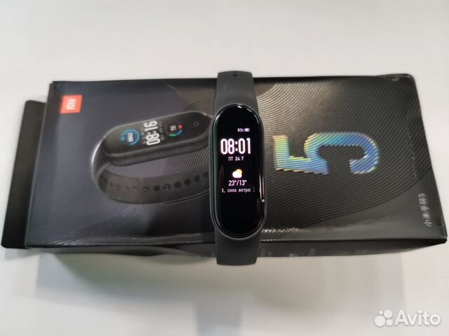 Фитнес-браслет Xiaomi Mi band 5 (доставка)