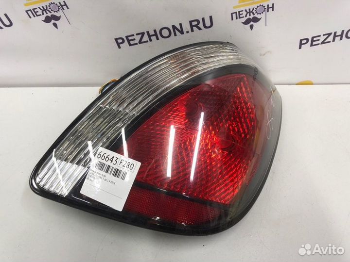 Фонарь задний правый Kia Rio хэтчбек 5 дв. 1.4