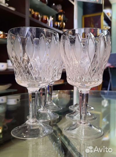 Хрустальные бокалы для вина СССР