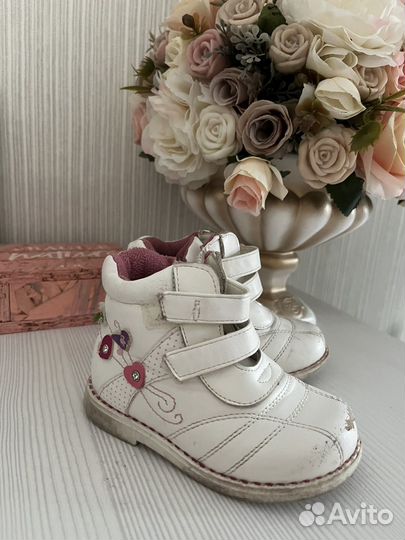 Ботинки для девочки 21 размер