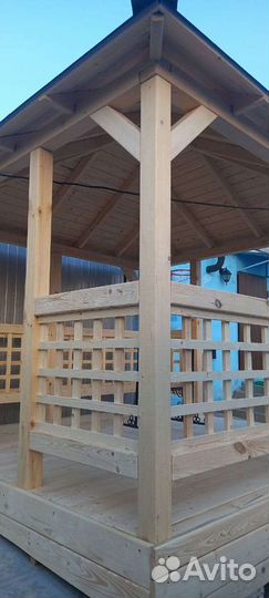 Деревянные беседки