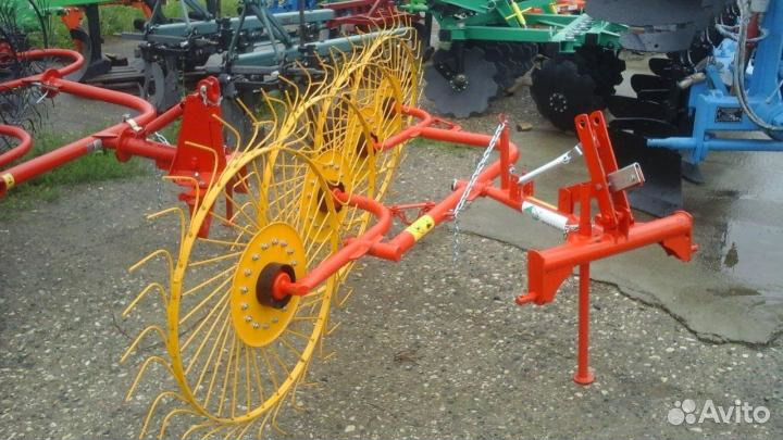 Грабли, ворошилки, валкователи Кормилец ГВК-4, 2023