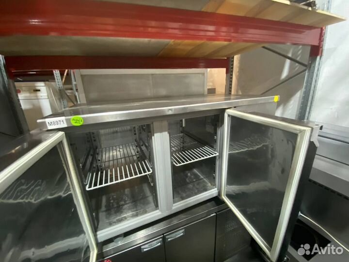 Холодильный стол на 2 двери