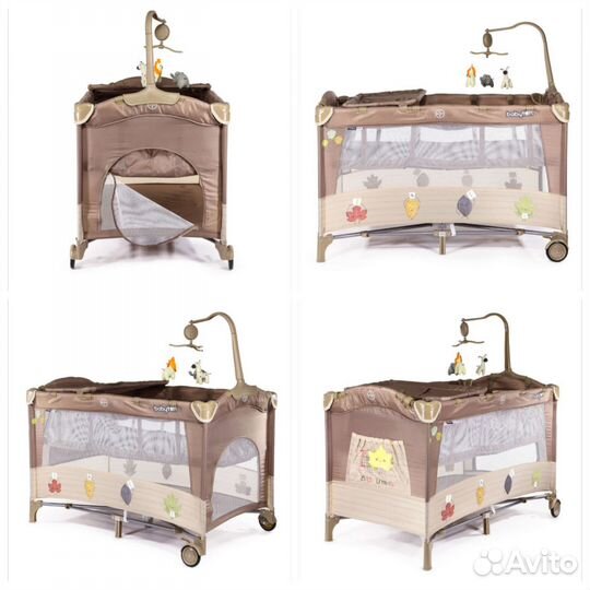 Манеж-кровать Babyton