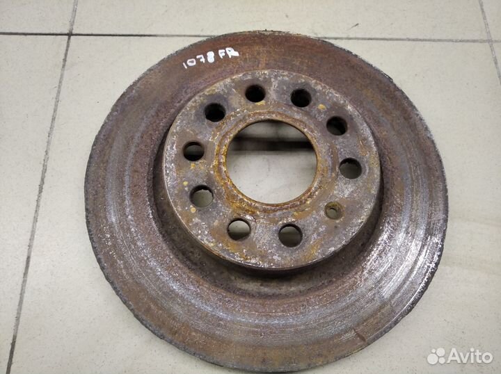 Диск тормозной передний вентилируемый Octavia (A5 1Z) 2004-2013