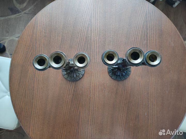 Подсвечник на три свечи СССР