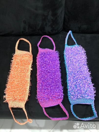 Мочалка ручной работы