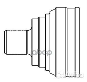 Шрус наружный к-т audi 80 (89 89Q 8A B3) 803