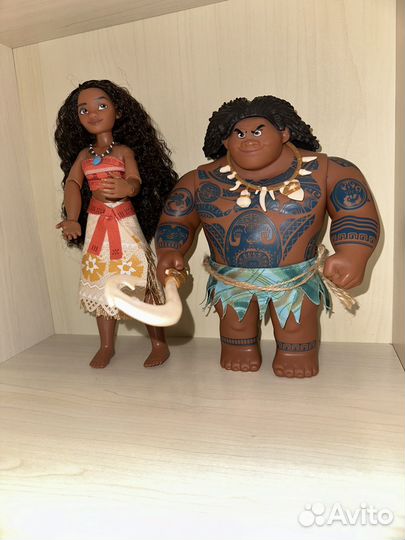 Моана и Мауи куклы Disney