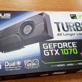 Видеокарта gtx 1070 8gb turbo