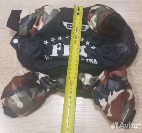 Комбинезон для собак мелкий пород на синтепоне