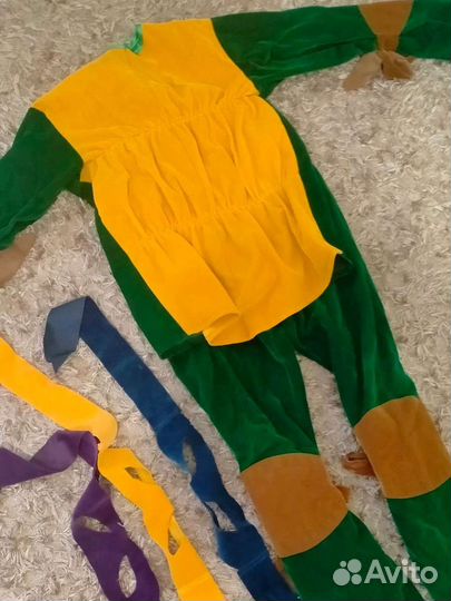 Костюм карнавальный черепашки ниндзя