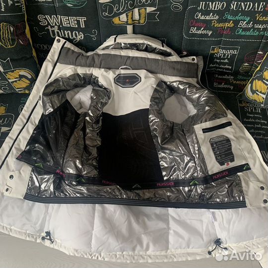 Куртка горнолыжная женская cross PRO white