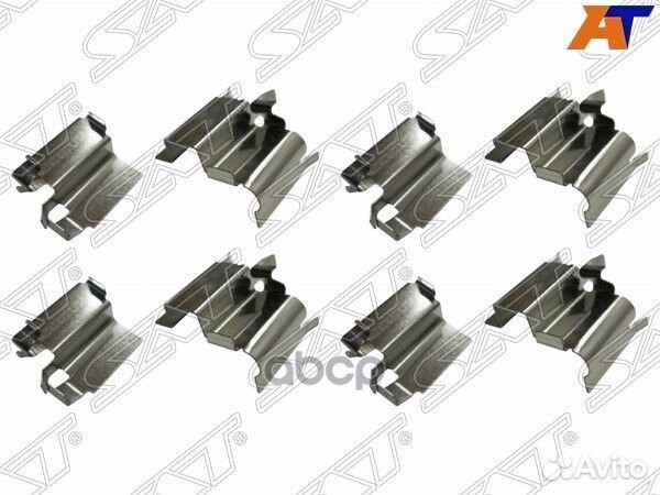 Комплект монтажный тормозных колодок FR toyota