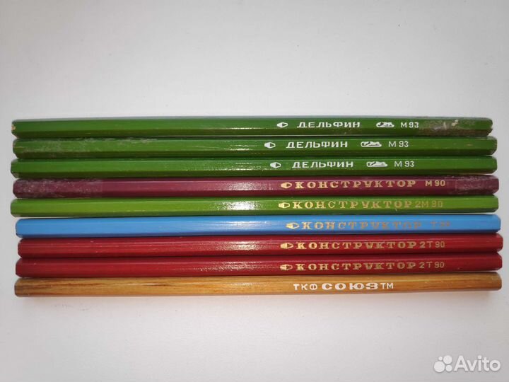 Карандаши и стержни СССР. Конструктор, Дельфин
