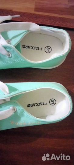 Кеды для девочки новые