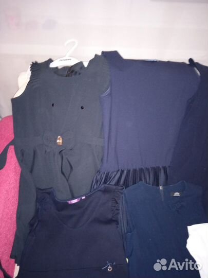 Школьные сарафаны и блузки для девочки