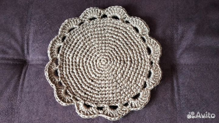 Мочалка ручной работы