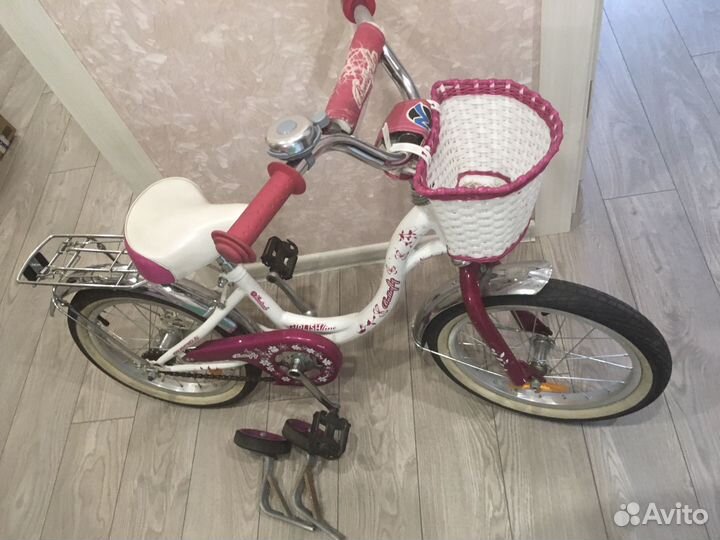 Детский велосипед 16 novatrack butterfly