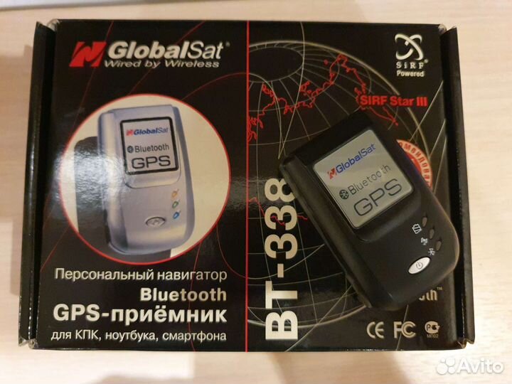 GPS-приемник GlobalSat BT-338 (Bluetooth)