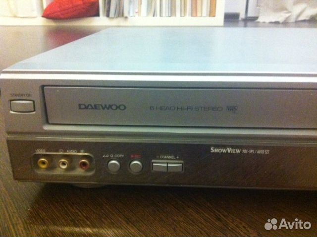 Видеомагнитофон и DVD-плеер Daewoo SD 7200K