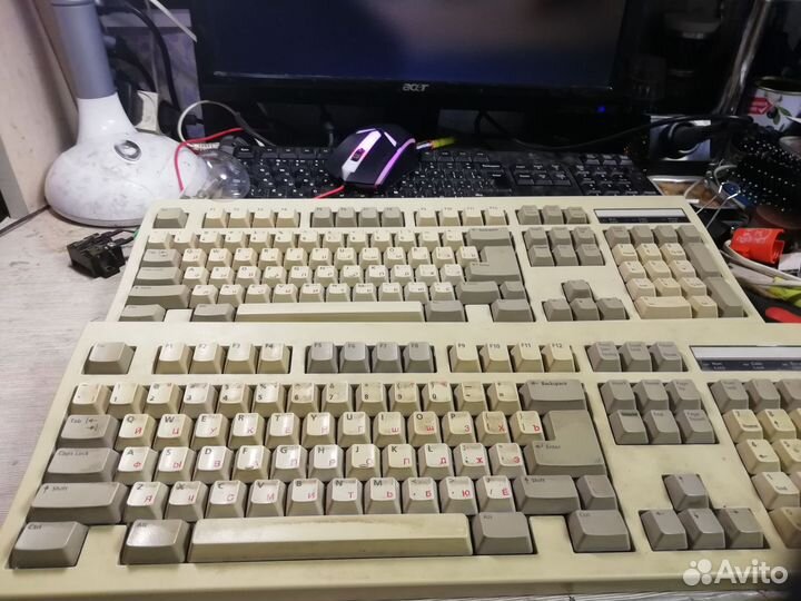 Старая механическая клавиатура