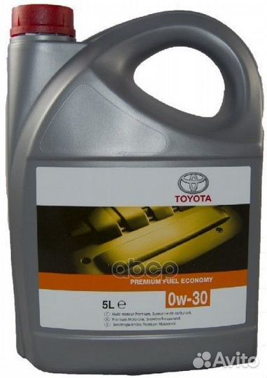 Масло моторное toyota Premium Fuel Economy PFE