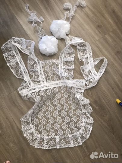 Фартук плюс банты выпускнице