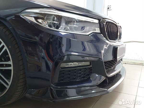 Передняя губа для BMW 5-series G30 M-performance