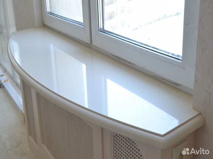 Подоконник из искусственного камня