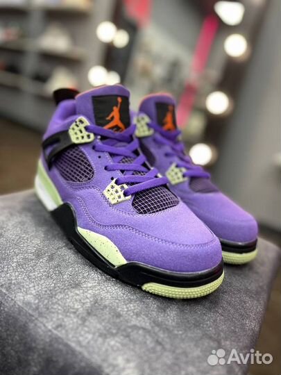 Кроссовки Nike Air Jordan 4 Retro Canyon Purple