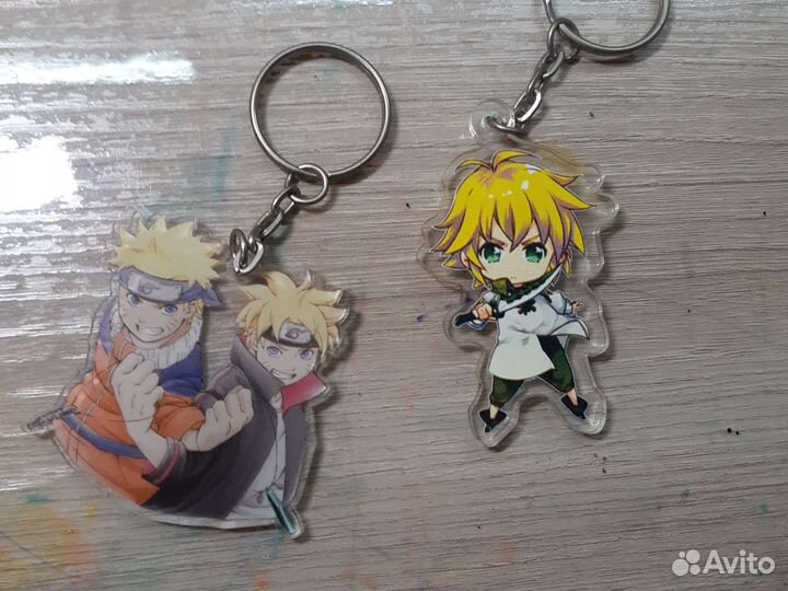 Фигурки, значки и брелки (аниме и т.д.)