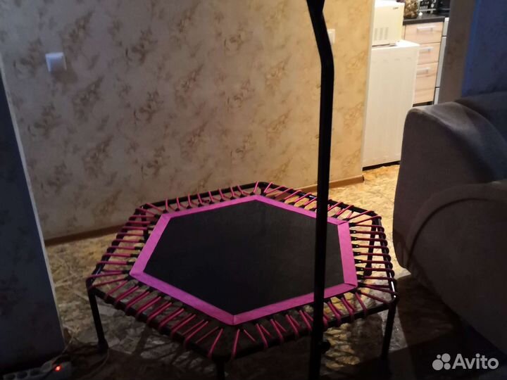 Батут для фитнеса с ручкой