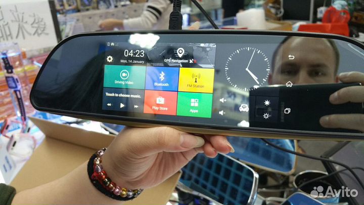 Fugicar FC8 зеркало-бортовой компьютер