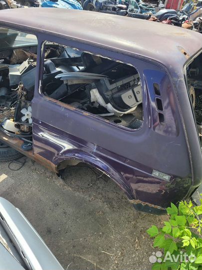 Крыло заднее левое Niva ваз 21214