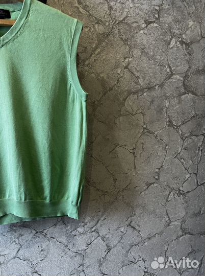 Brooks brothers жилет l-xl (свитер,джемпер,1/4)