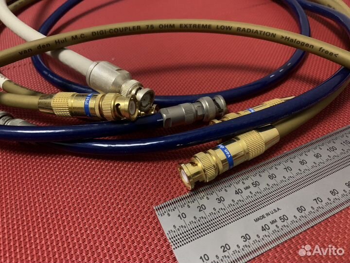 XLR-XLR / BNC-BNC - межблочный audio кабель