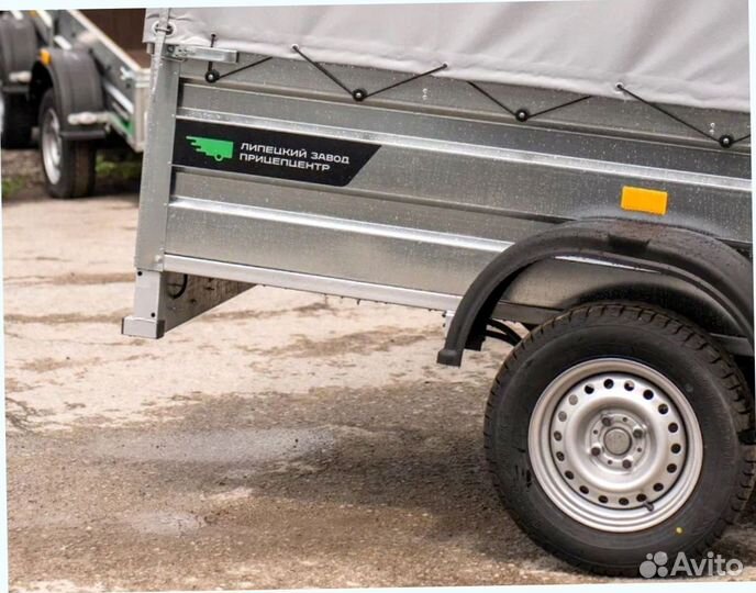 Прицеп легковой 1.7м на 1.3м Титан